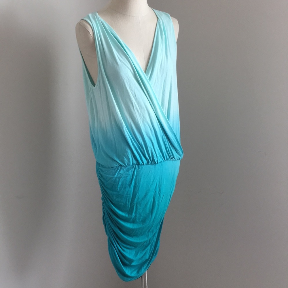Ombré tie dye Stacey open back dress
